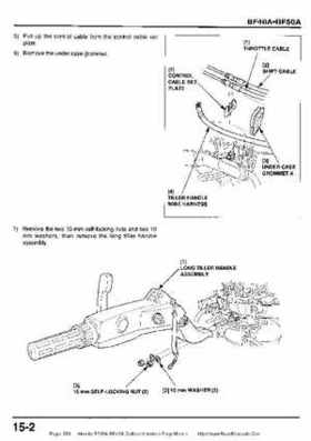 Honda BF35A-BF45A Outboard Motors Shop Manual., Page 359