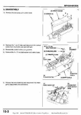 Honda BF35A-BF45A Outboard Motors Shop Manual., Page 360