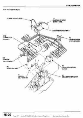Honda BF35A-BF45A Outboard Motors Shop Manual., Page 377