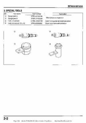 Honda BF35A-BF45A Outboard Motors Shop Manual., Page 394