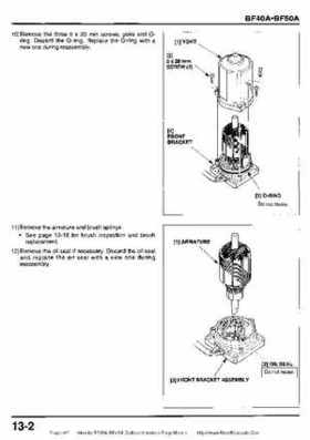 Honda BF35A-BF45A Outboard Motors Shop Manual., Page 401