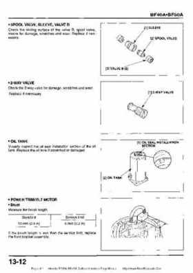 Honda BF35A-BF45A Outboard Motors Shop Manual., Page 411
