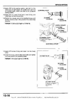 Honda BF35A-BF45A Outboard Motors Shop Manual., Page 415