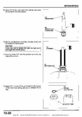 Honda BF35A-BF45A Outboard Motors Shop Manual., Page 419