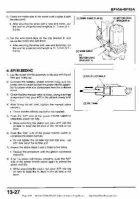 Honda BF35A-BF45A Outboard Motors Shop Manual., Page 426