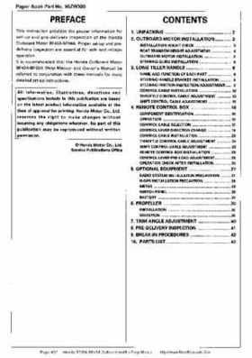 Honda BF35A-BF45A Outboard Motors Shop Manual., Page 432