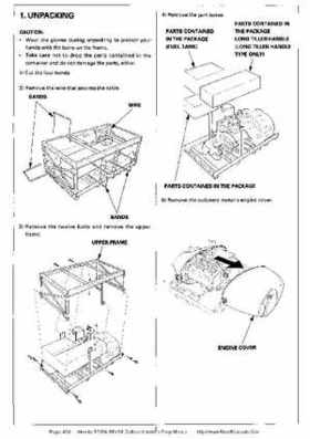 Honda BF35A-BF45A Outboard Motors Shop Manual., Page 433