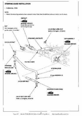 Honda BF35A-BF45A Outboard Motors Shop Manual., Page 437