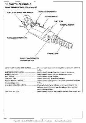 Honda BF35A-BF45A Outboard Motors Shop Manual., Page 439