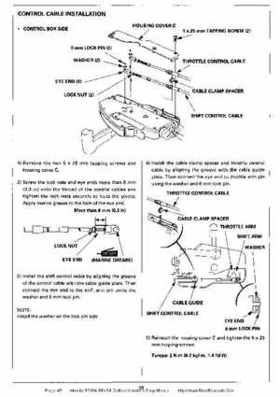 Honda BF35A-BF45A Outboard Motors Shop Manual., Page 451