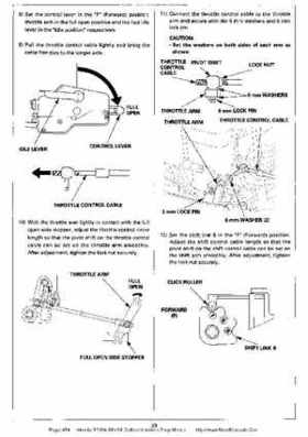 Honda BF35A-BF45A Outboard Motors Shop Manual., Page 454
