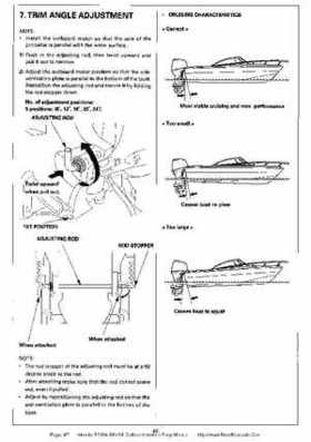 Honda BF35A-BF45A Outboard Motors Shop Manual., Page 471