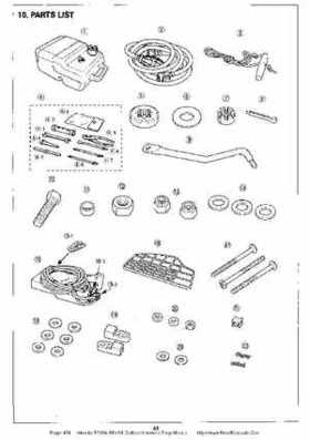 Honda BF35A-BF45A Outboard Motors Shop Manual., Page 474