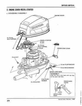Honda BF50 (5HP), BF5A Outboard Motors Shop Manual 2014, Page 28