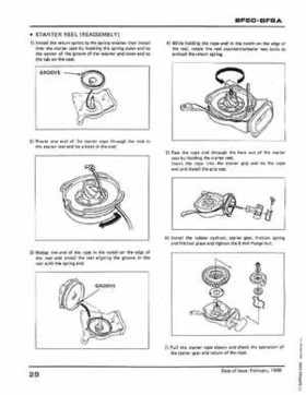 Honda BF50 (5HP), BF5A Outboard Motors Shop Manual 2014, Page 30
