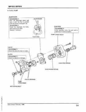 Honda BF50 (5HP), BF5A Outboard Motors Shop Manual 2014, Page 33