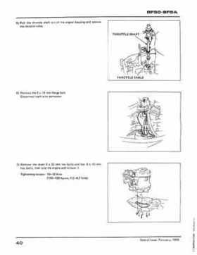 Honda BF50 (5HP), BF5A Outboard Motors Shop Manual 2014, Page 42