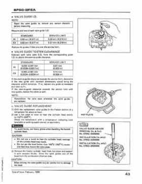 Honda BF50 (5HP), BF5A Outboard Motors Shop Manual 2014, Page 45
