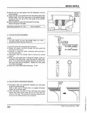 Honda BF50 (5HP), BF5A Outboard Motors Shop Manual 2014, Page 46