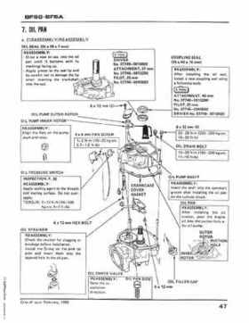 Honda BF50 (5HP), BF5A Outboard Motors Shop Manual 2014, Page 49