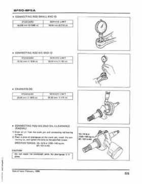 Honda BF50 (5HP), BF5A Outboard Motors Shop Manual 2014, Page 57
