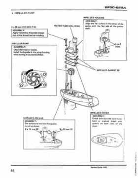 Honda BF50 (5HP), BF5A Outboard Motors Shop Manual 2014, Page 68