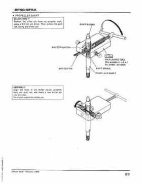 Honda BF50 (5HP), BF5A Outboard Motors Shop Manual 2014, Page 73