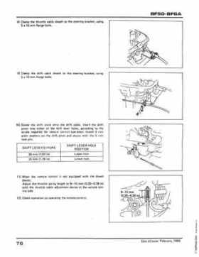 Honda BF50 (5HP), BF5A Outboard Motors Shop Manual 2014, Page 80