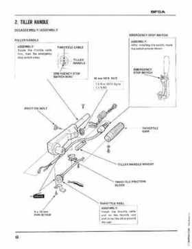 Honda BF50 (5HP), BF5A Outboard Motors Shop Manual 2014, Page 99