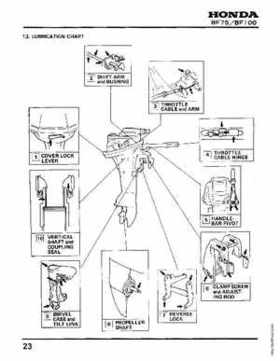 Honda BF75 BF100 Outboards Service Manual, Page 23