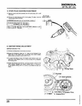 Honda BF75 BF100 Outboards Service Manual, Page 25
