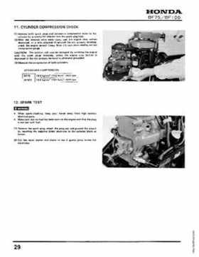Honda BF75 BF100 Outboards Service Manual, Page 29