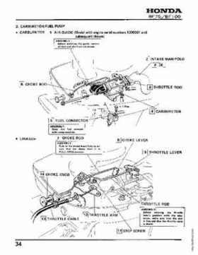Honda BF75 BF100 Outboards Service Manual, Page 34