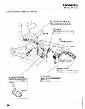 Honda BF75 BF100 Outboards Service Manual, Page 40