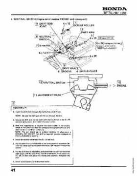 Honda BF75 BF100 Outboards Service Manual, Page 41