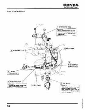Honda BF75 BF100 Outboards Service Manual, Page 42