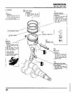 Honda BF75 BF100 Outboards Service Manual, Page 67