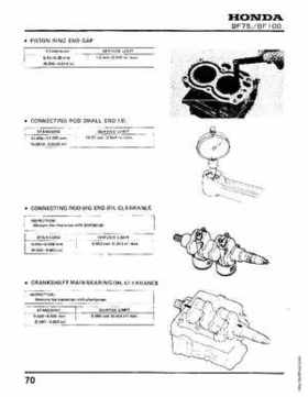 Honda BF75 BF100 Outboards Service Manual, Page 70