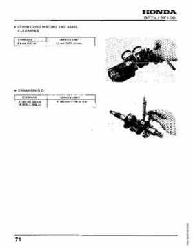 Honda BF75 BF100 Outboards Service Manual, Page 71