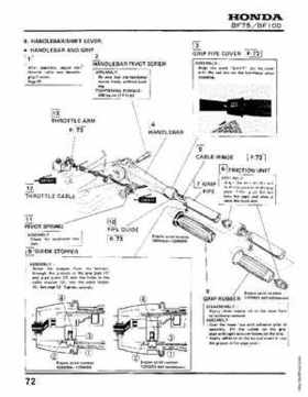 Honda BF75 BF100 Outboards Service Manual, Page 72