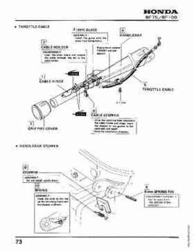 Honda BF75 BF100 Outboards Service Manual, Page 73