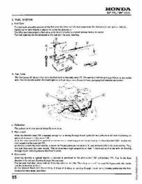 Honda BF75 BF100 Outboards Service Manual, Page 95