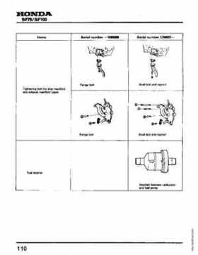 Honda BF75 BF100 Outboards Service Manual, Page 110