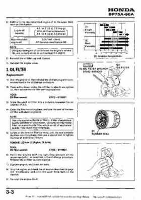 Honda BF75A BF90A Outboard Motors Shop Manual., Page 53