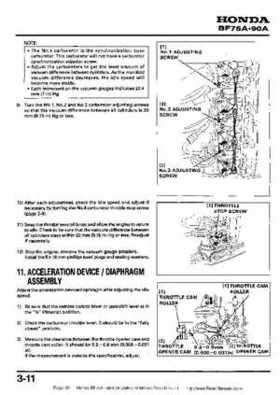 Honda BF75A BF90A Outboard Motors Shop Manual., Page 61