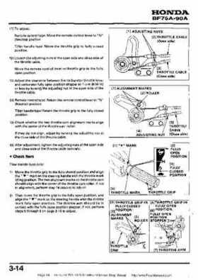 Honda BF75A BF90A Outboard Motors Shop Manual., Page 64