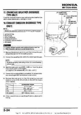 Honda BF75A BF90A Outboard Motors Shop Manual., Page 74