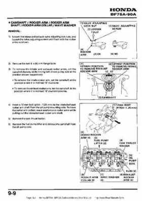 Honda BF75A BF90A Outboard Motors Shop Manual., Page 123