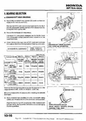 Honda BF75A BF90A Outboard Motors Shop Manual., Page 150
