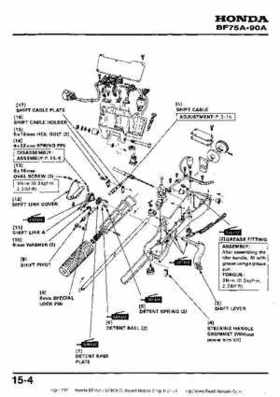 Honda BF75A BF90A Outboard Motors Shop Manual., Page 235